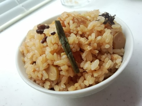 簡単！山菜炊き込みご飯♪